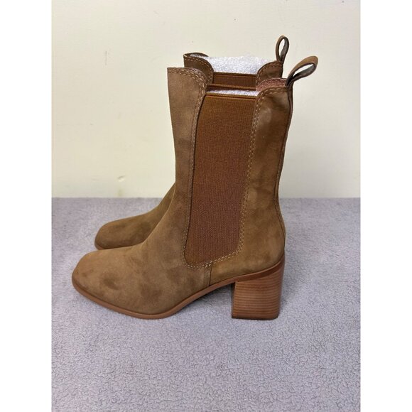 Steve Madden Shoes - Steve Madden Women's Argent High Booties Chestnut sue size 9.5